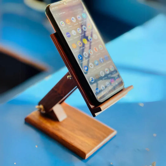 Wooden Mobile Stand - Kaalza Cafts