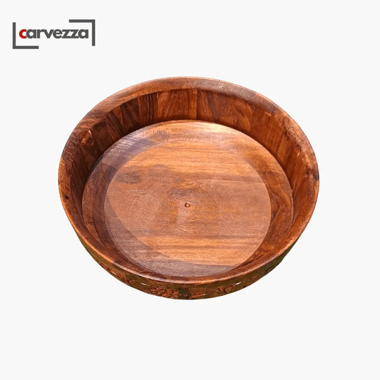 Multi-Purpose Wooden Bowl - Kaalza Cafts