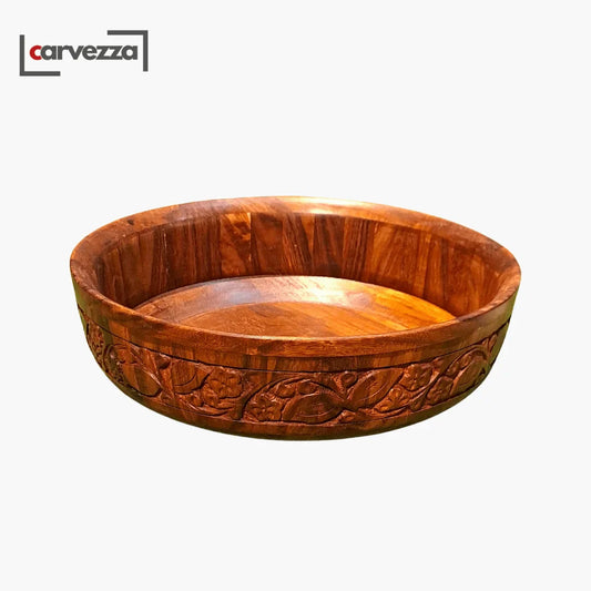 Multi-Purpose Wooden Bowl