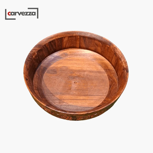 Multi-Purpose Wooden Bowl